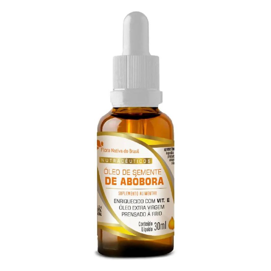 Flora Nativa Do Brasil Óleo de Semente de Abóbora em Gotas 30ml - Flora Nativa