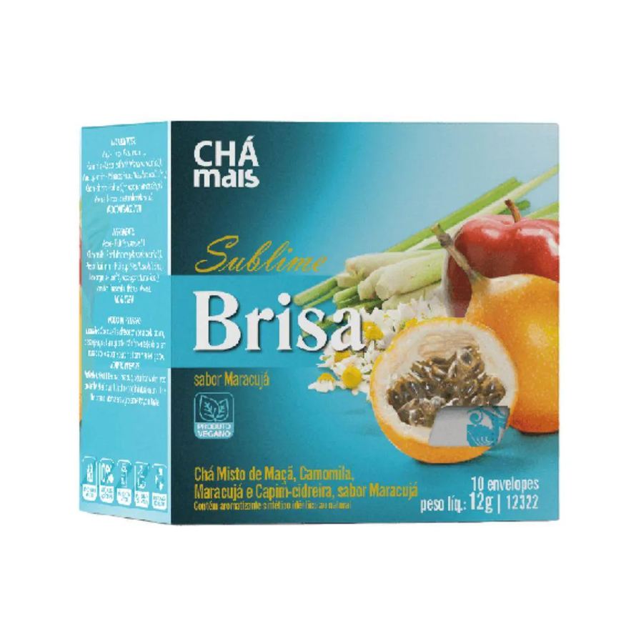 Clinic Mais Chá Misto Sublime Brisa 10 Sachês - Chá Mais