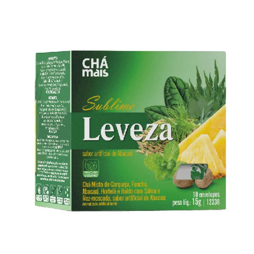 Clinic Mais Chá Misto Sublime Leveza 10 Sachês - Chá Mais