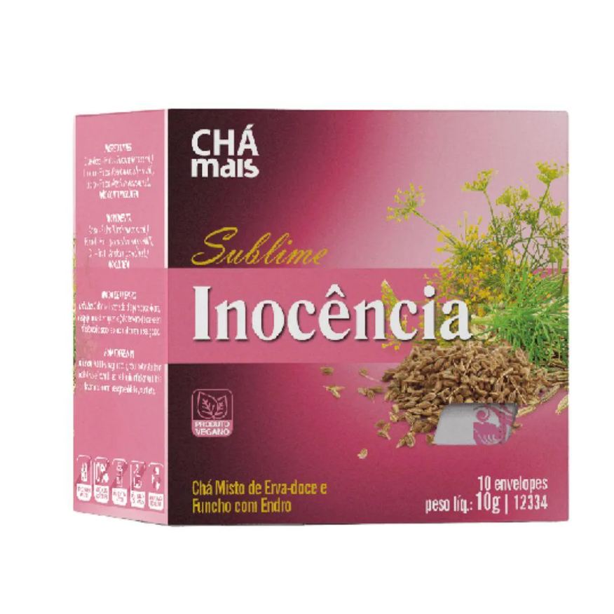 Clinic Mais Chá Misto Sublime Inocência 10 Sachês - Chá Mais