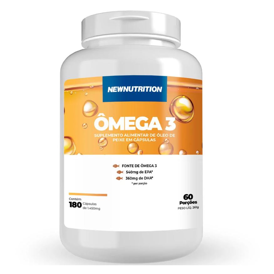 Newnutrition OMEGA 3 180 Cápsulas 180 CápsulasNatural Natural