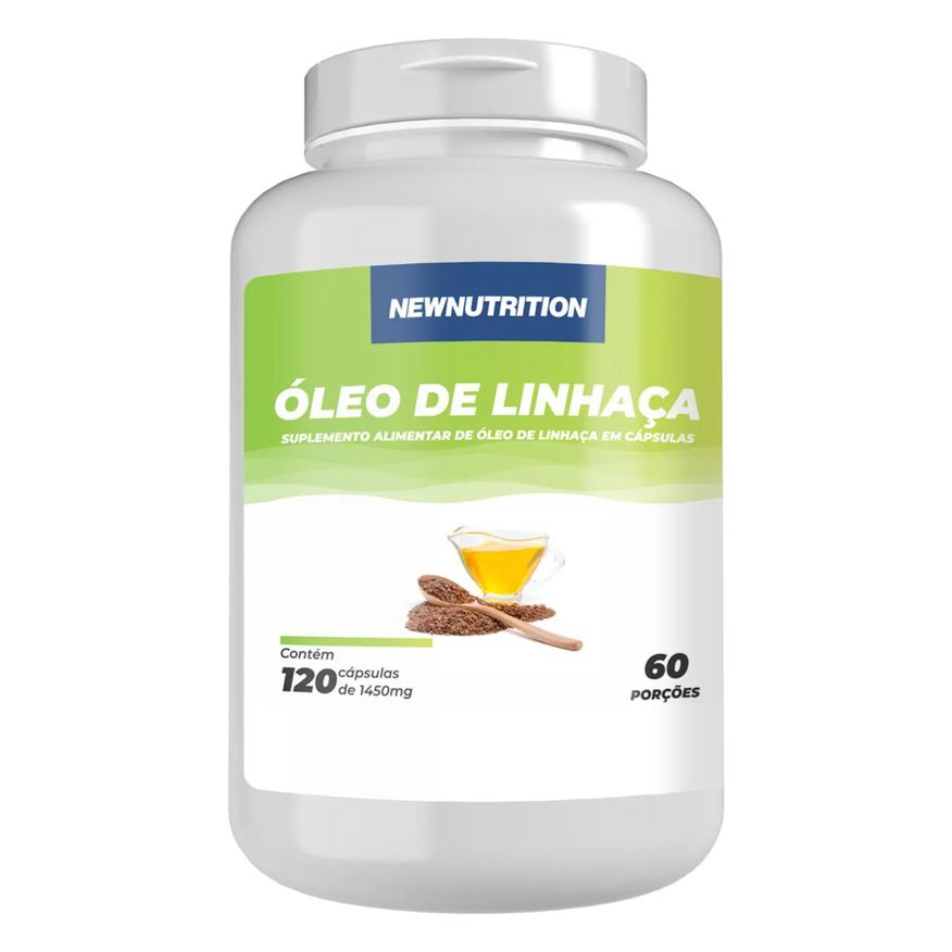 Newnutrition Oleo de Linhaca 1000mg 120caps 120 Cápsulasnatural Natural