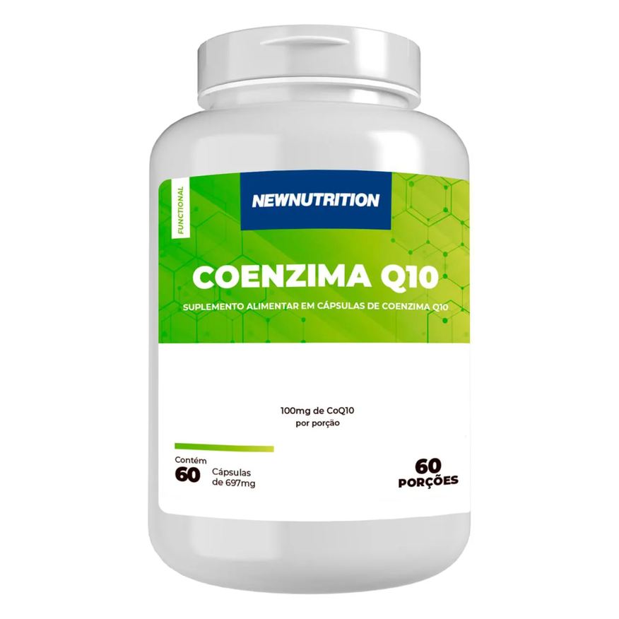 Newnutrition COENZIMA Q-10 100mg 60CAPS 60 CápsulasNatural Natural