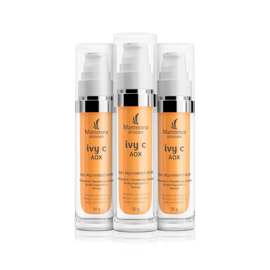 Mantecorp Skincare 3 Gel Rejuvenescedor Ivy C Aox 30g