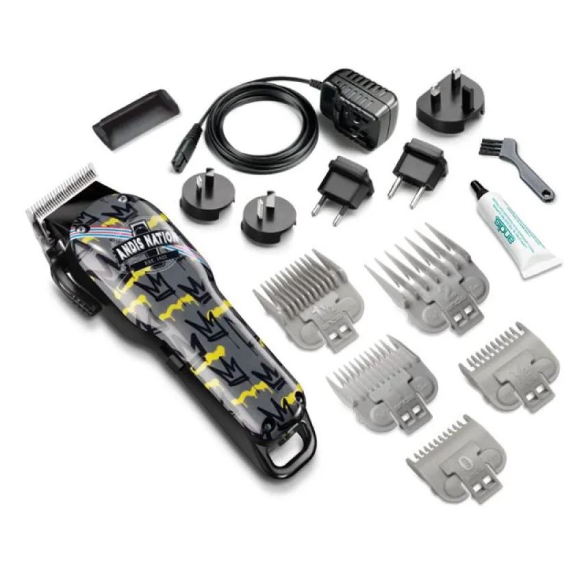 de Máquina Corte Andis Uspro Li Cordless Nation Ed Limited Bivolt
