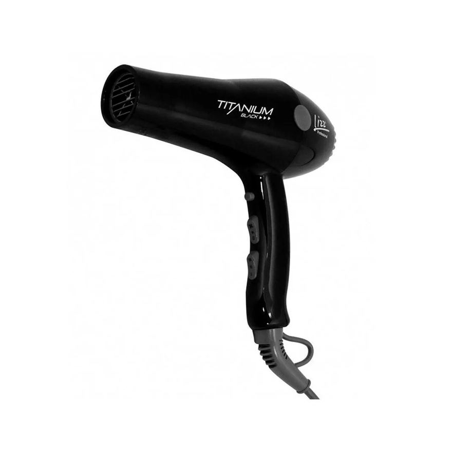 Lizz Professional Secador de Cabelo Lizz Titanium Black 2400W 220V