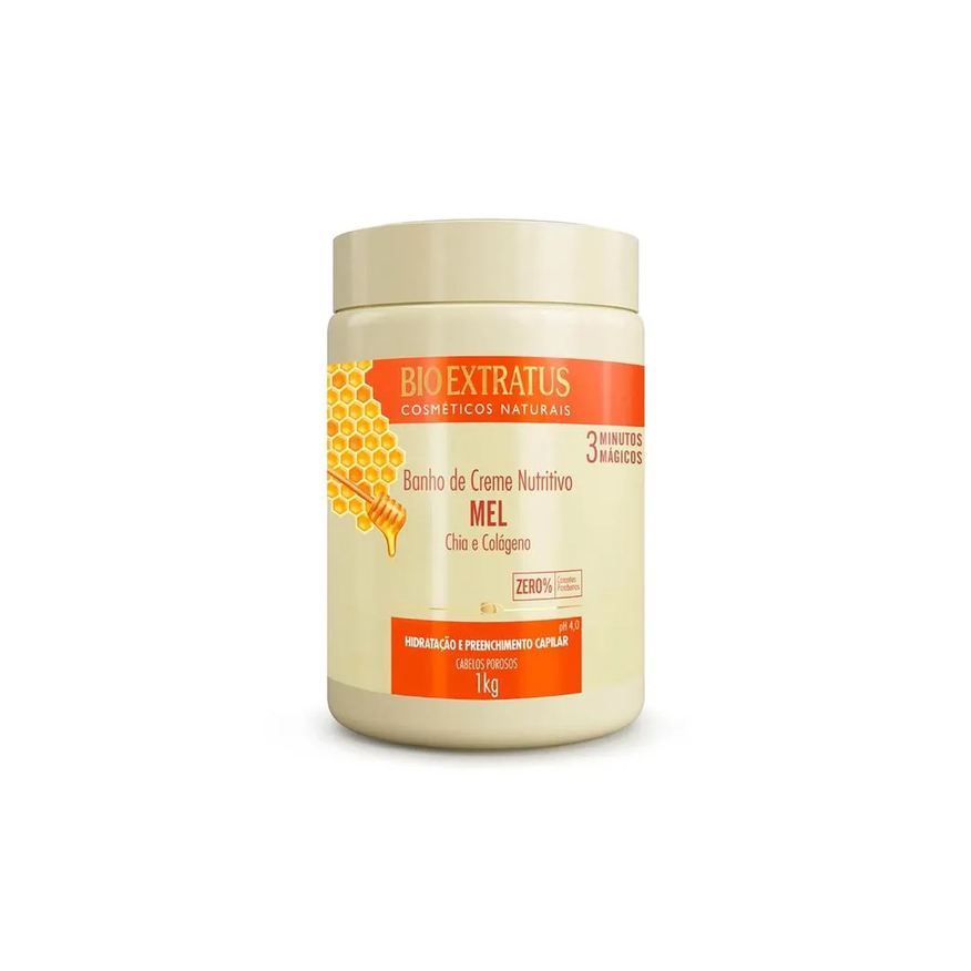 BIO EXTRATUS MáSCARA NUTRITIVO MEL - 1000g