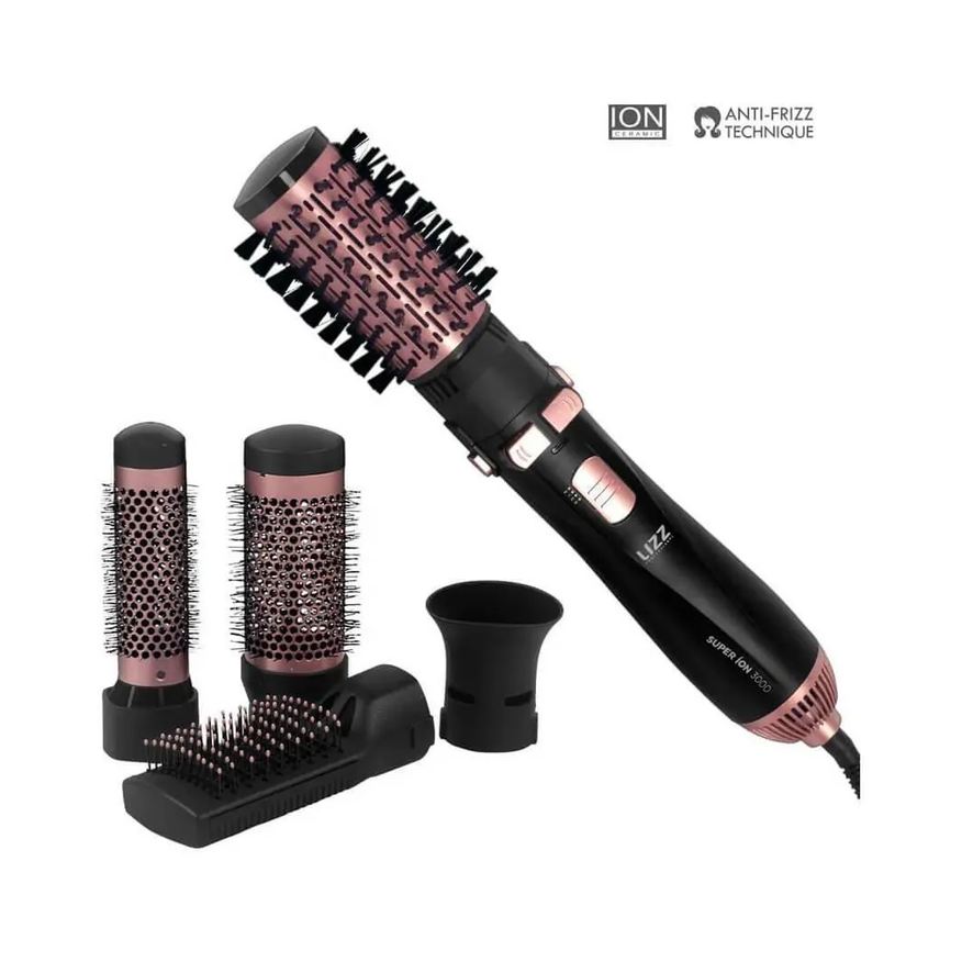 Lizz Professional Escova Lizz Multifuncional 5x1 Super Ion 3000 - 220v