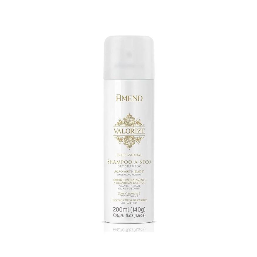 Amend Cosméticos Shampoo a Seco Amend Valorize Aerosol 140g/200ml