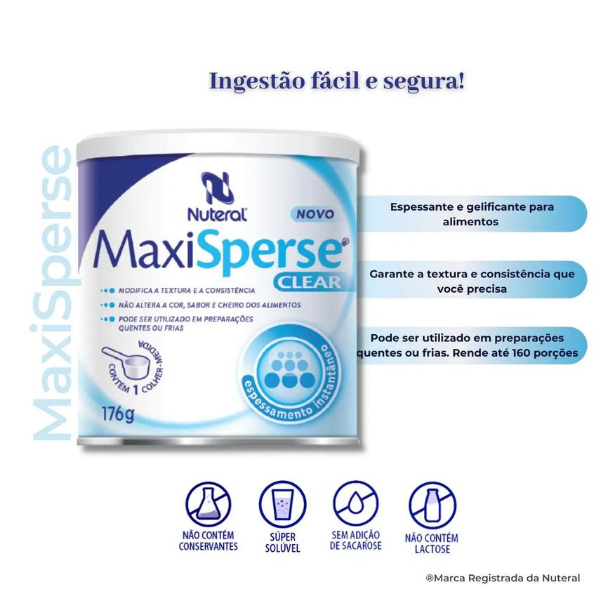 Clear Maxisperse Lata 176g
