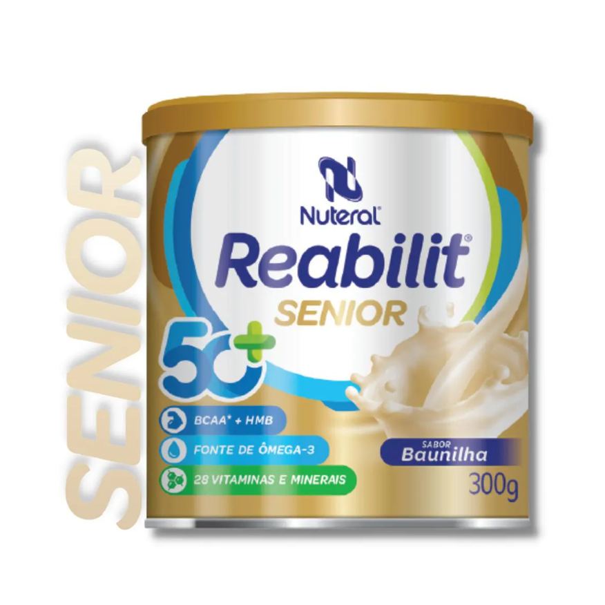 Nuteral Reabilit Senior (sem Sabor) Lata 300g