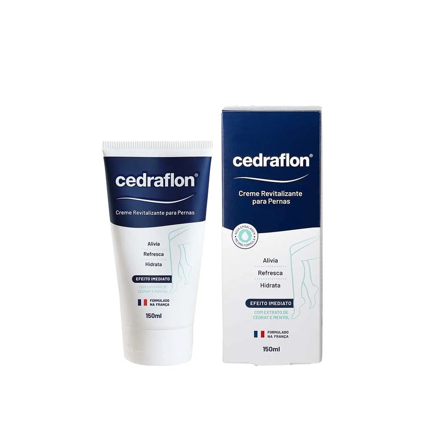 Hidratante Creme Revitalizante Cedraflon para Pernas 150ml