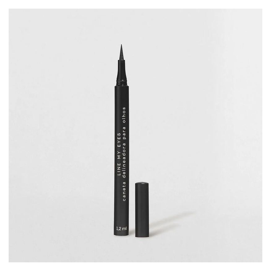 Delineadora Caneta Preta - Line My Eyes Océane Edition 1.2ml