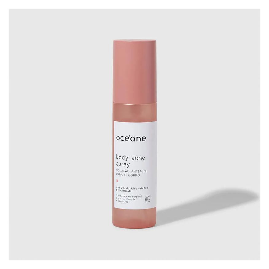 Océane solução antiacne para o corpo - body acne spray 100ml