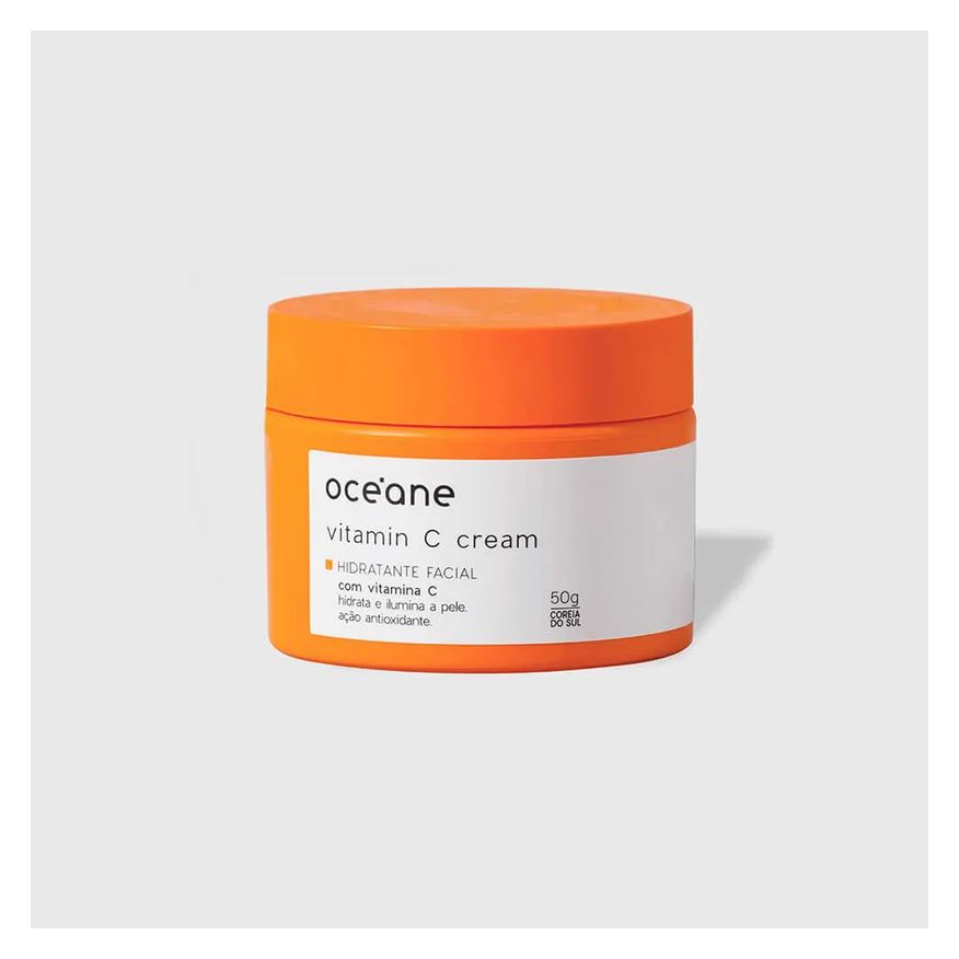 Océane Creme Hidratante Facial com Vitamina C – Vitamin C Cream 50g