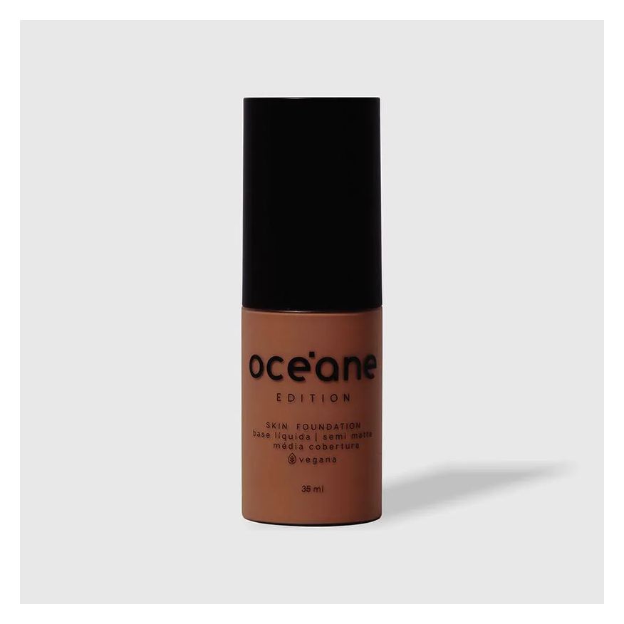 Océane Base Líquida Escura Semi-matte Skin Foundation 440t Edition 35ml