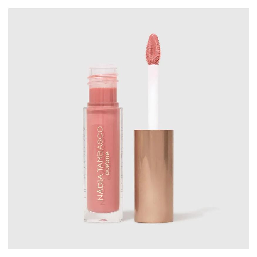 Océane Brilho Labial Rosa Nádia Tambasco By - Lip To Glow Luxe 1.8g