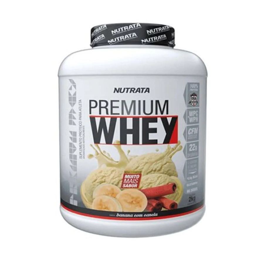 Nutrata Premium Whey - 2000g Banana com Canela