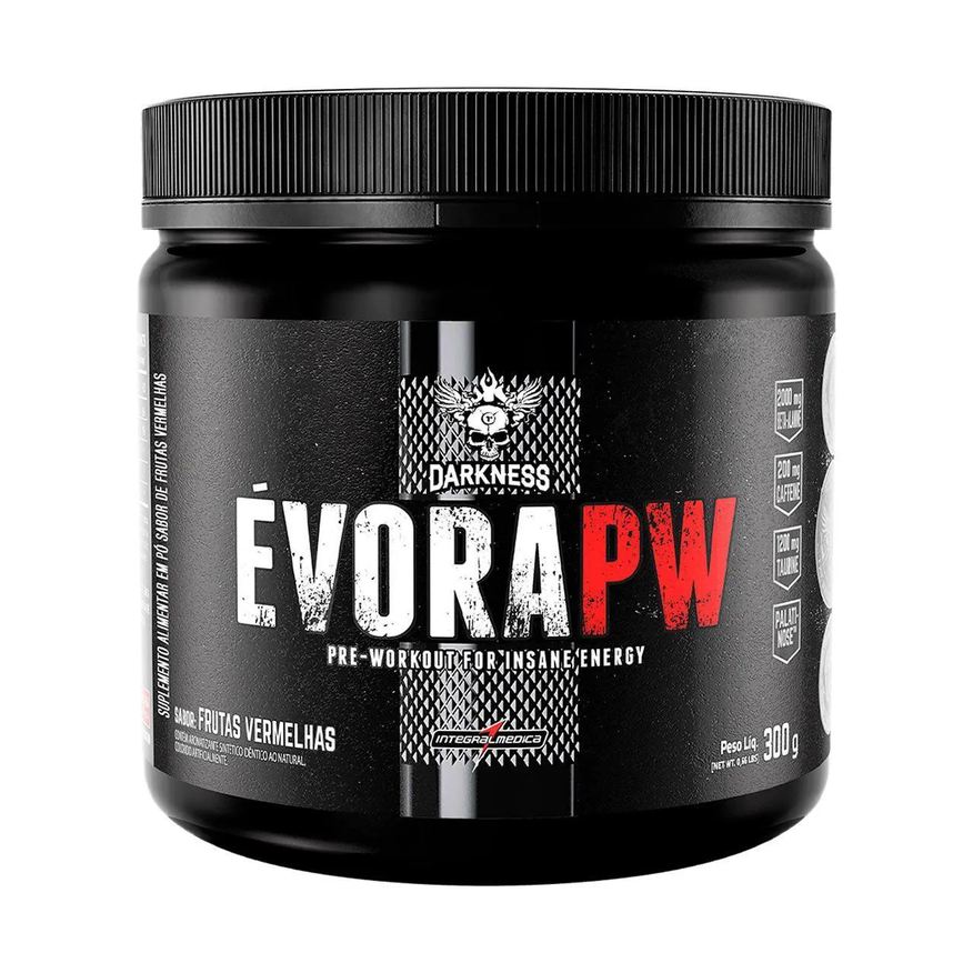 Integralmédica Évora Pw Insane Energy - 300g Frutas Vermelhas