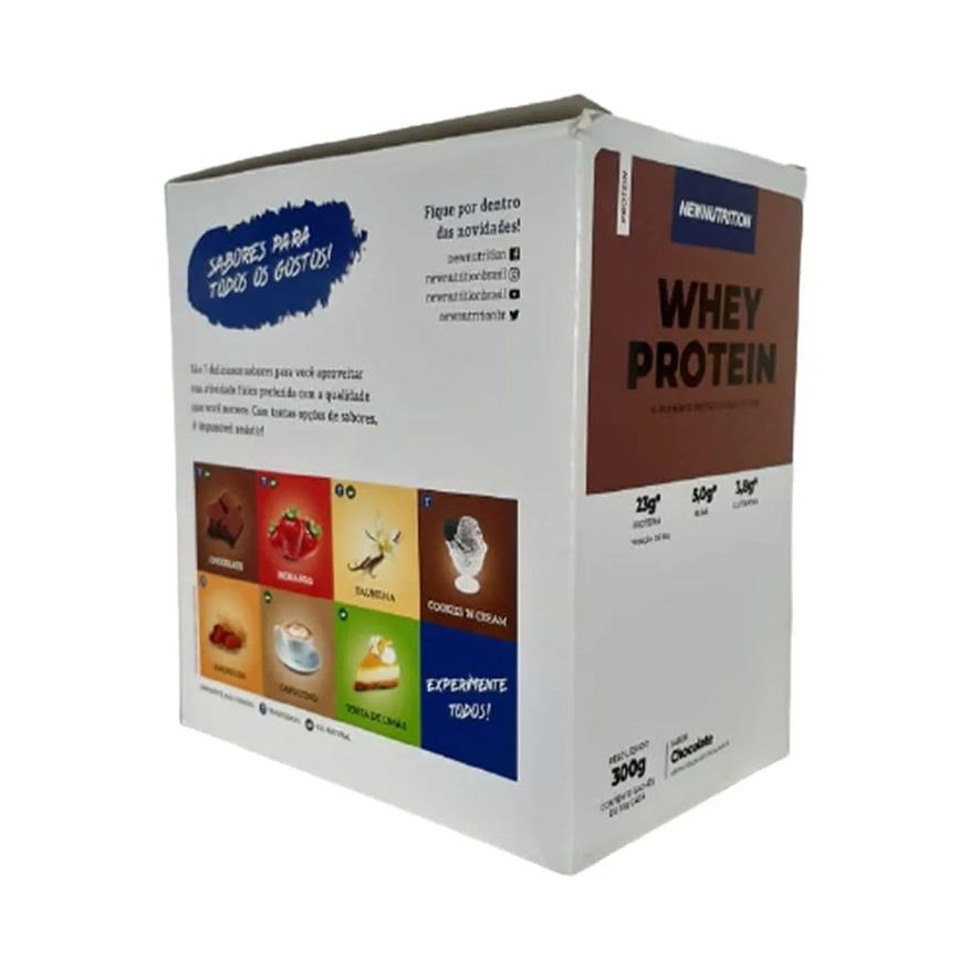 Newnutrition Whey Protein Concentrado - 10 Sachês 30g Chocolate