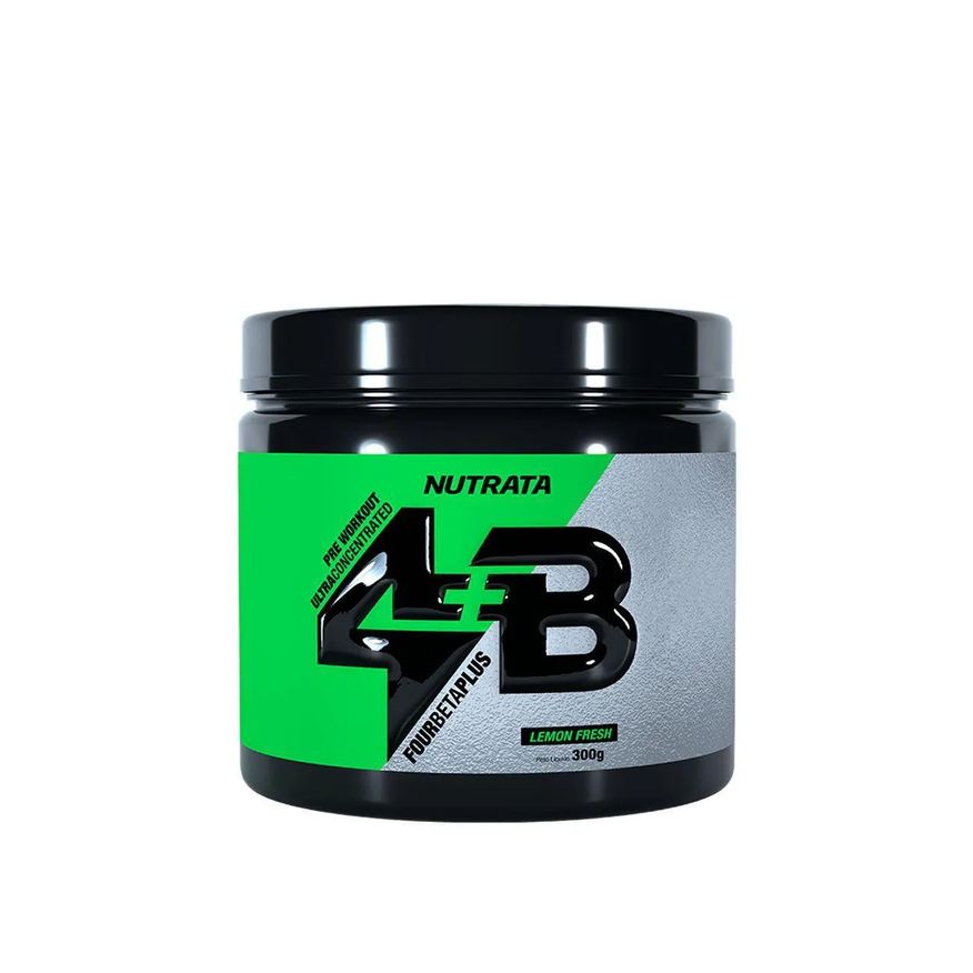 Nutrata Pré-treino 4b Four Beta Plus Lemon Fresh 300g