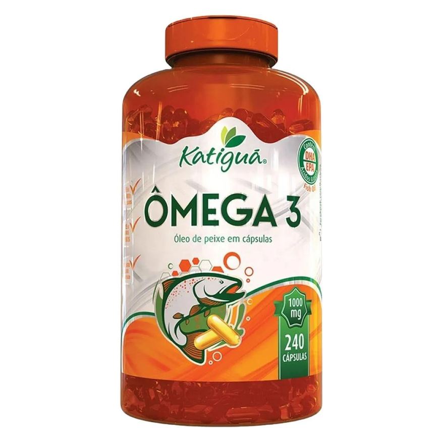 Katigua Ômega 3 Tripla Fonte - 240 Cápsulas - Katiguá