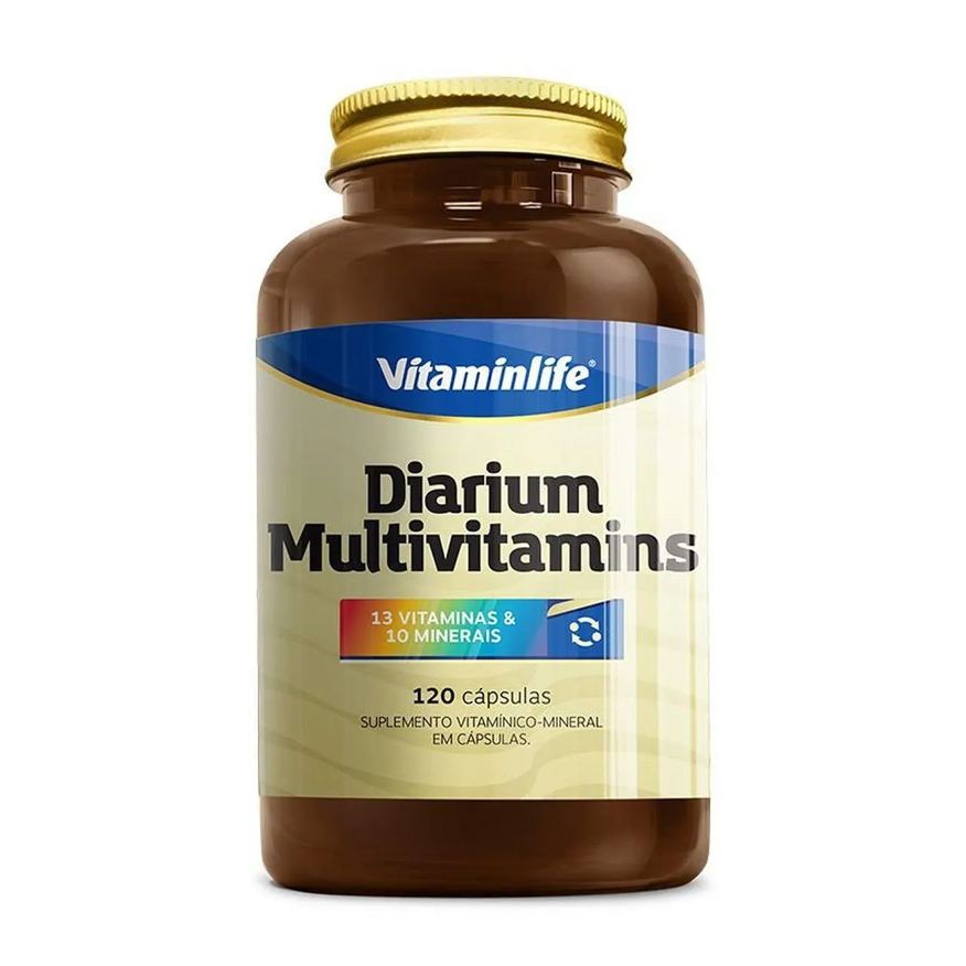 Vitaminlife Diarium Multivitamínico - 120 Cápsulas