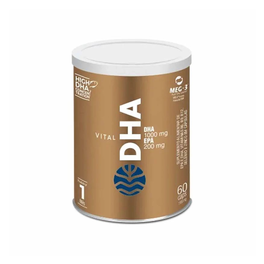 Vital Âtman Vital Dha 10/50 - 60 Cápsulas