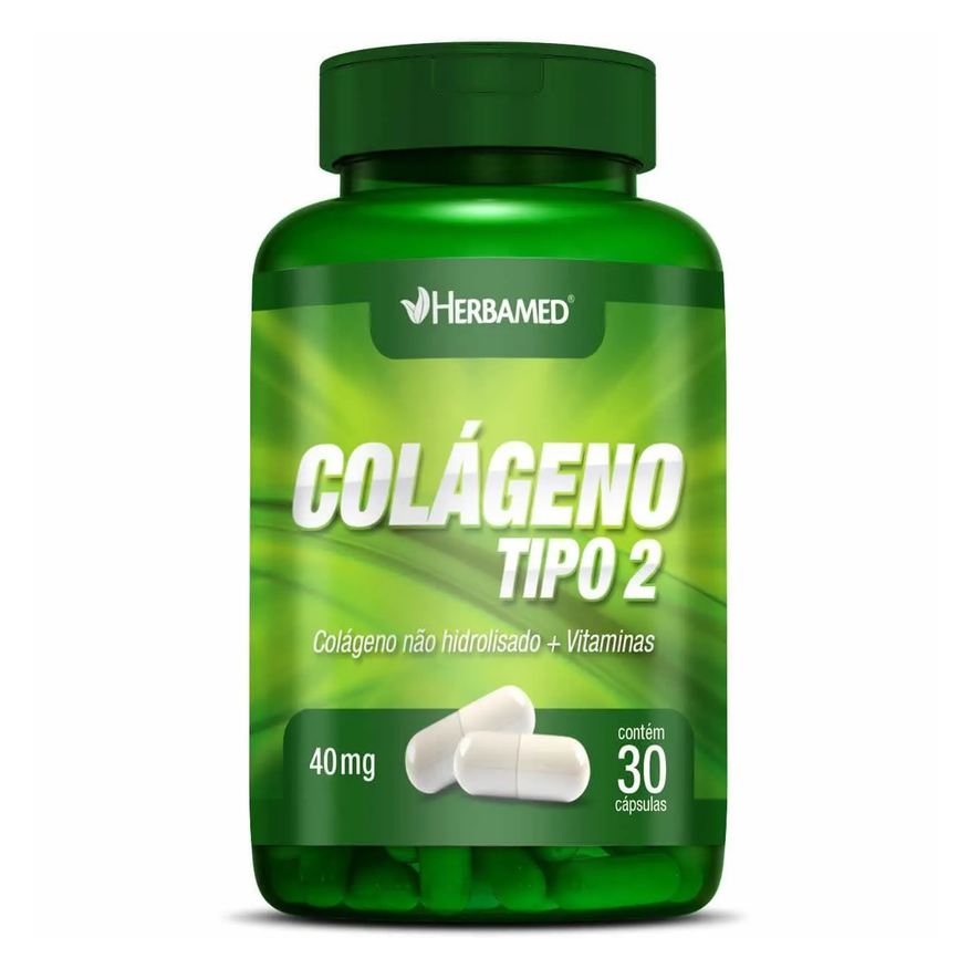 Herbamed Colageno Tipo 2 - 30 Cáspulas
