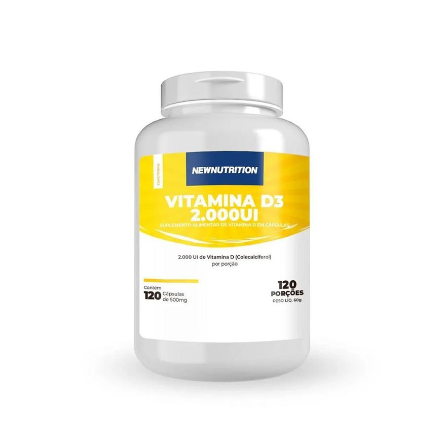 Newnutrition Vitamina D 2000Ui - 120 Softgels