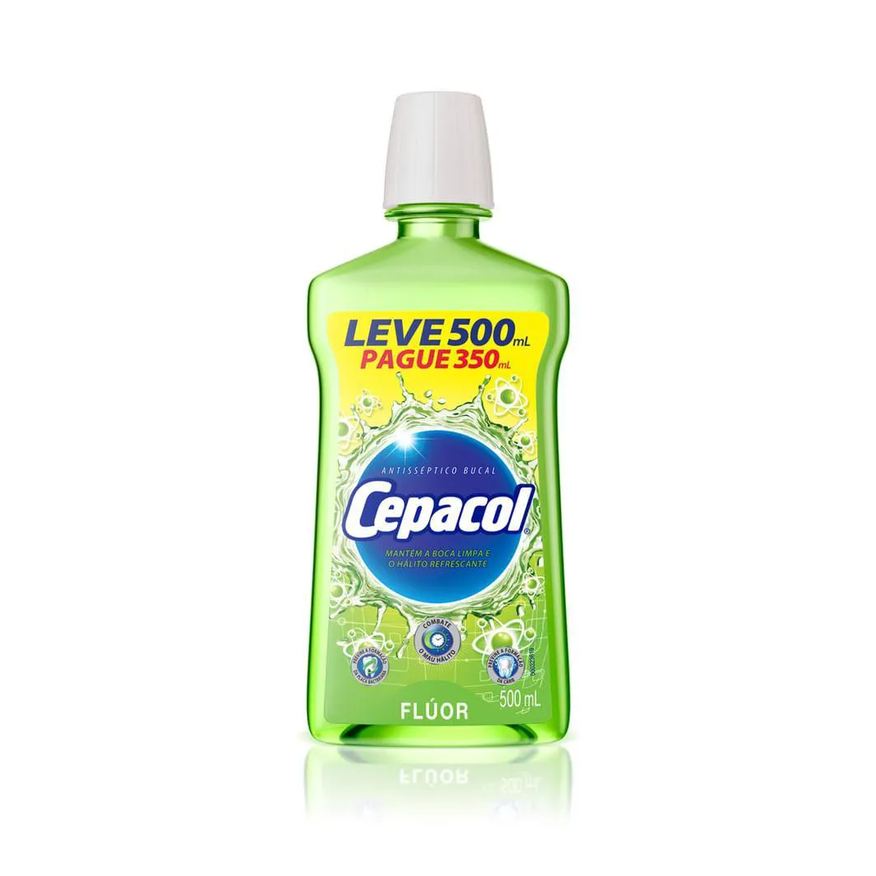 Vitasay Cepacol Flúor Leve 500ml Pague 350ml