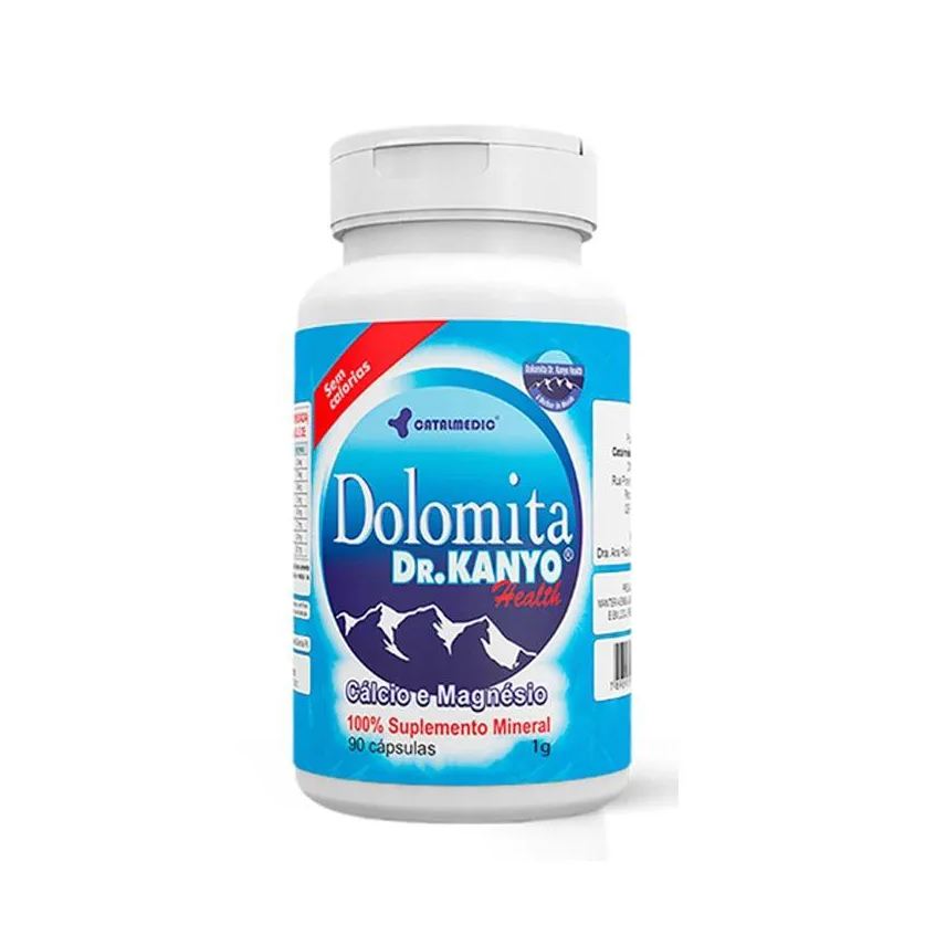 Fisioquântic Dolomita 90 cápsulas Dr. Kanyo
