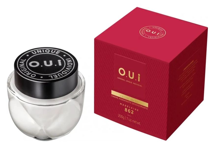 O.u.i Scapin 862 Madeleine Creme Hidratante Desodorante 200g