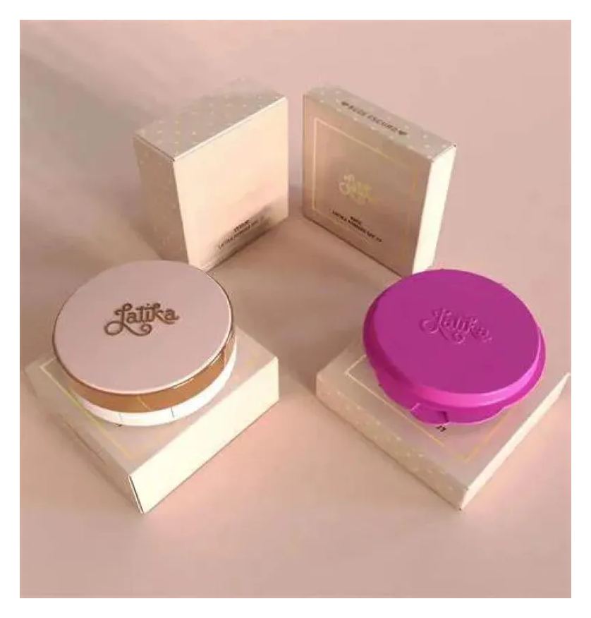 Latika Kit Estojo + Refil Powder Bege Escuro Spf 27 11g
