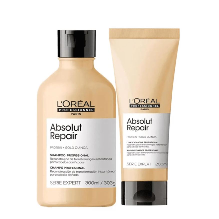 L'Oréal Paris Kit Gold Quinoa Shampoo 300ml e Condicionador 200ml