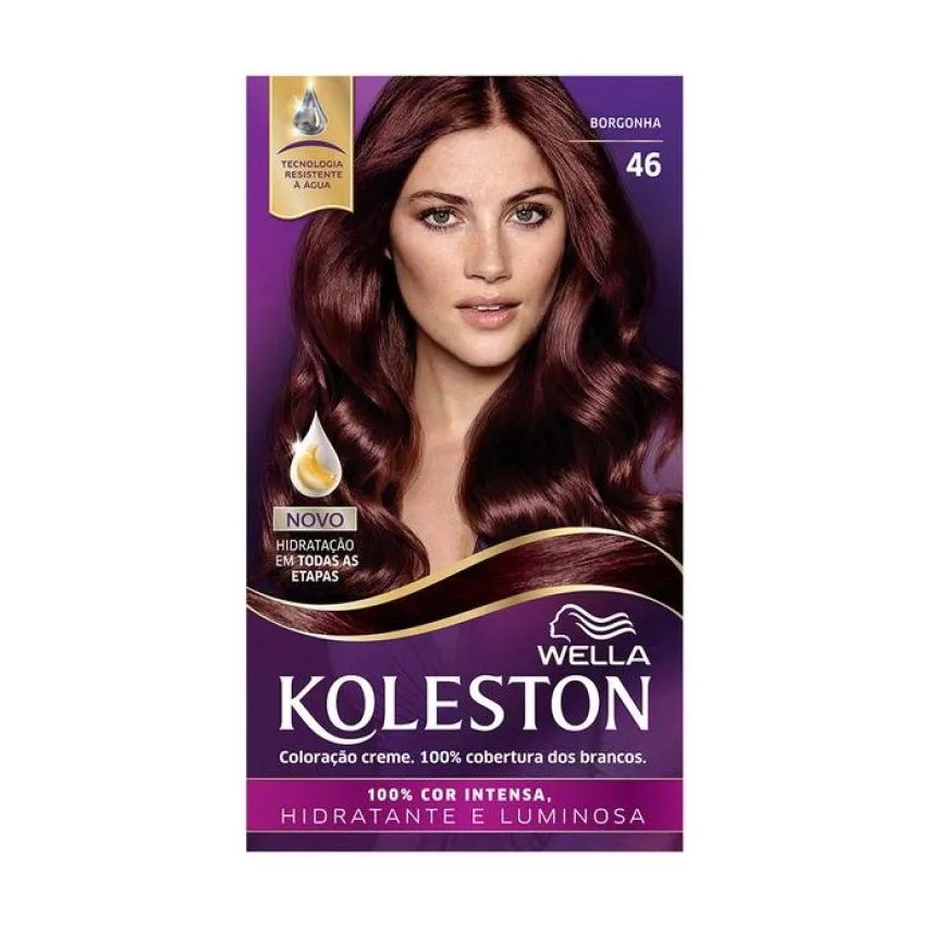 Koleston Tintura Creme 46 Borgonha 1 Unidade