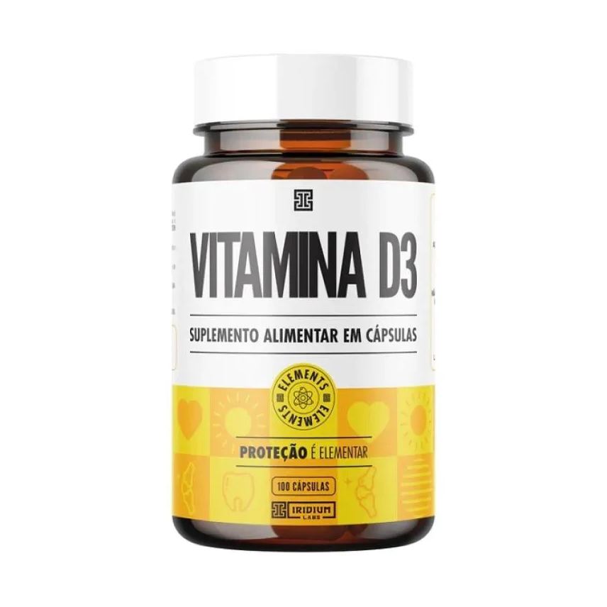 Iridium Labs Vitamina D3 2000 Ui (100caps) - Padrão: Único
