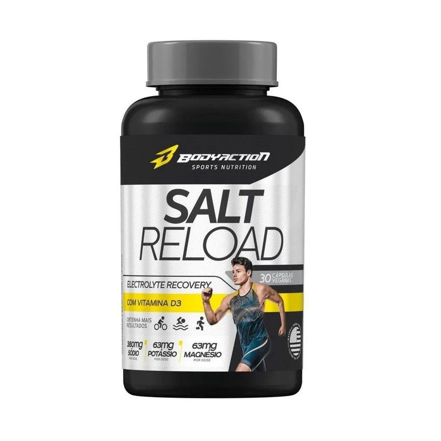 Body Action Repositor Eletrolítico Salt Reload 30 cápsulas