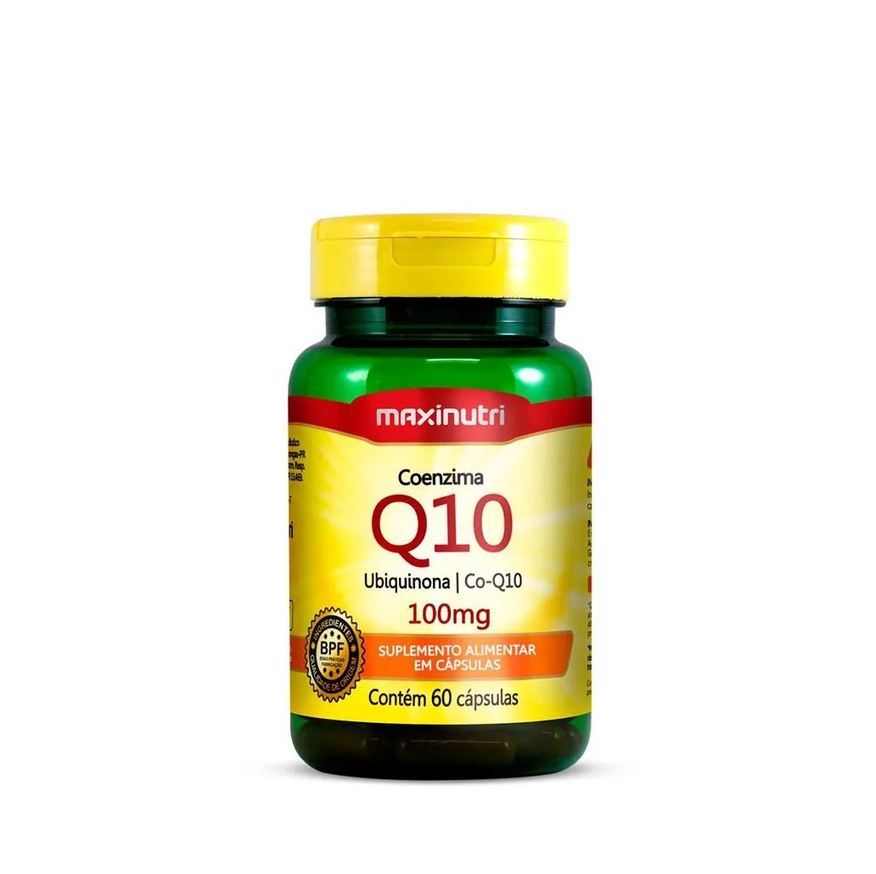 Maxinutri Coenzima Q10 100mg (60 Cápsulas) - Padrão: Único