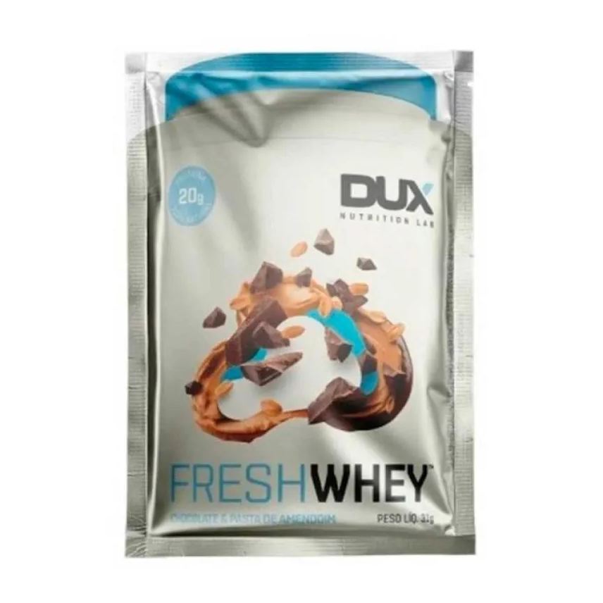 Dux Whey Protein Nutrition Fresh Whey Chocolate & Pasta de Amendoim Sachê 31g