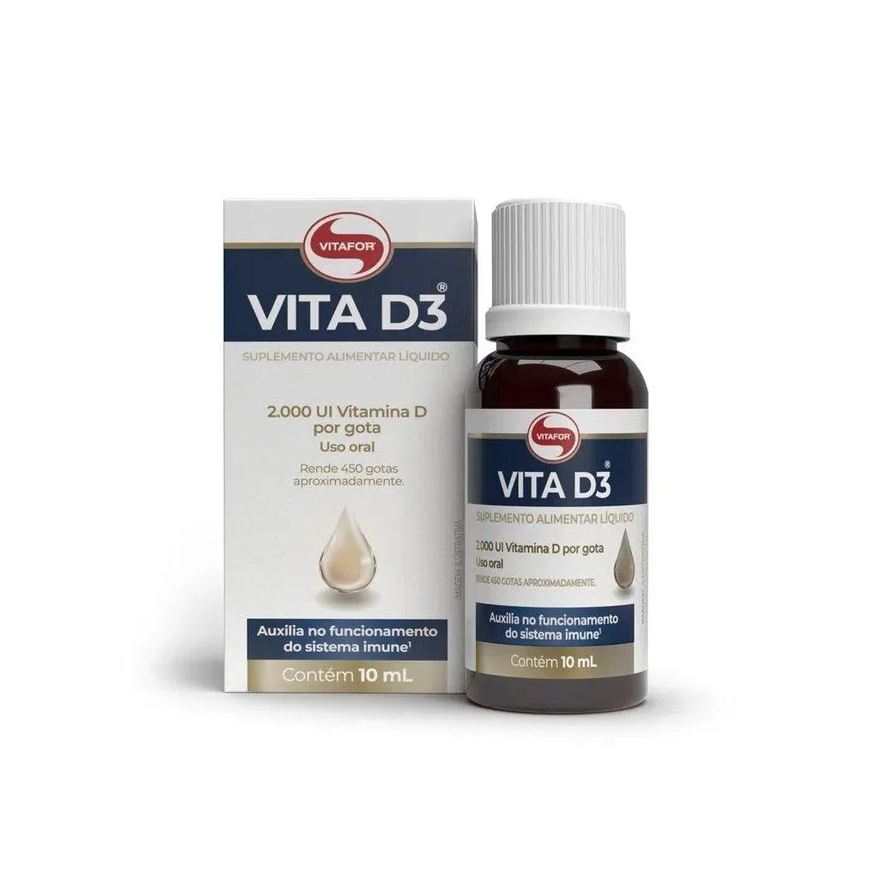 Vitafor Vita D3 2.000ui (10ml) - Padrão: Único