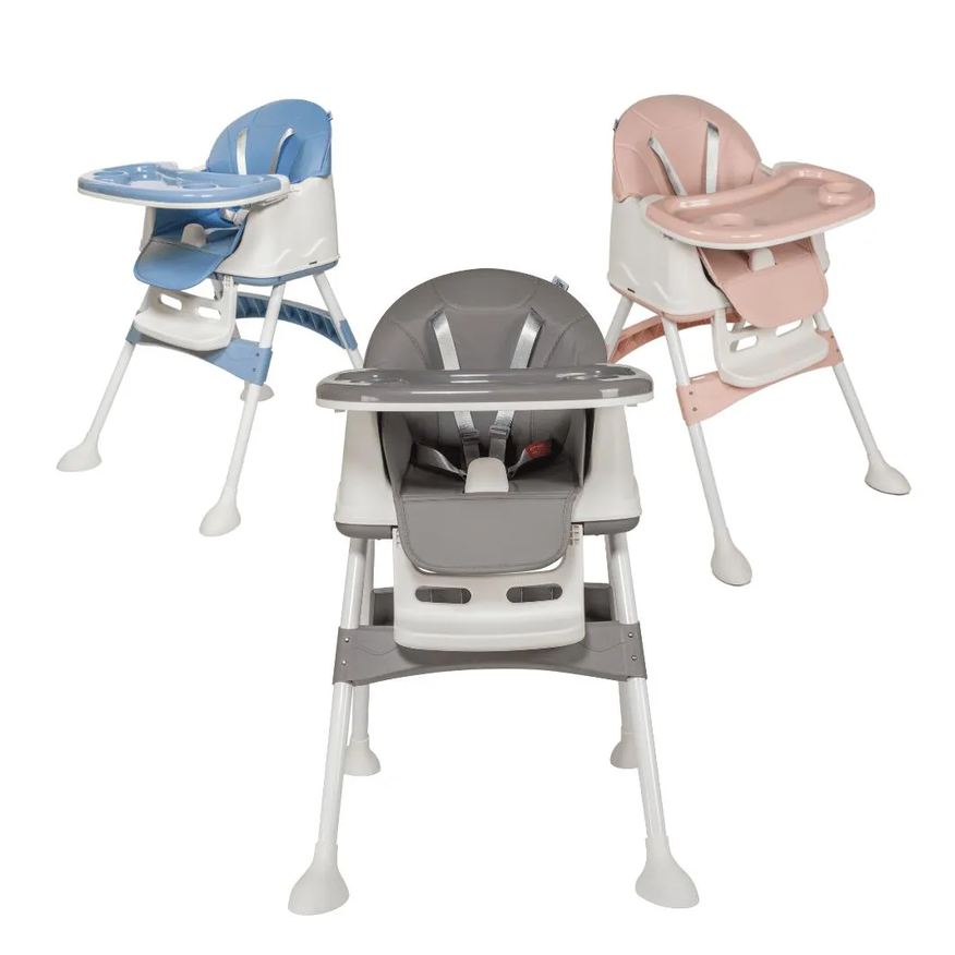 Organiovita Cadeira de Alimentação Portátil Bebê Honey Maxi Baby Azul