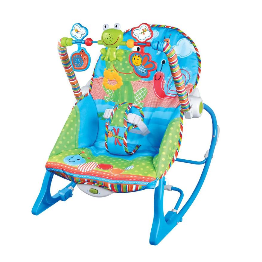 Maxi Baby Cadeira de Descanso Musical Funtime Até 18Kgs Azul