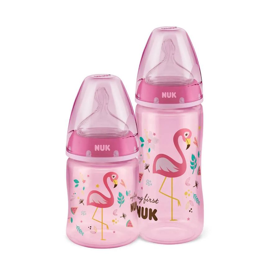Nuk Kit Mamadeira First Choice 150ml + 300ml
