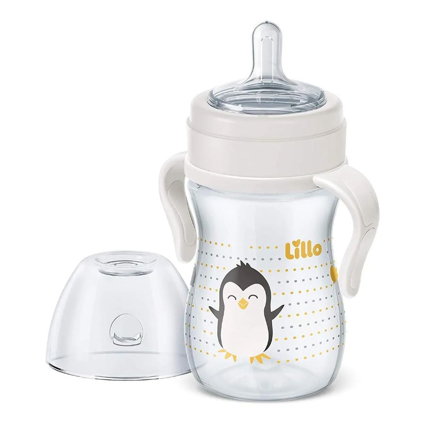 Lillo Mamadeira com Alça Super Evolution 240ml Neutra