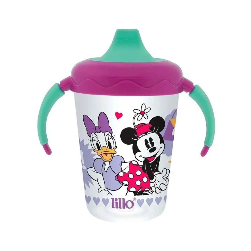 Lillo Copo de Treinamento Antivazamento Disney Lilás 207ml