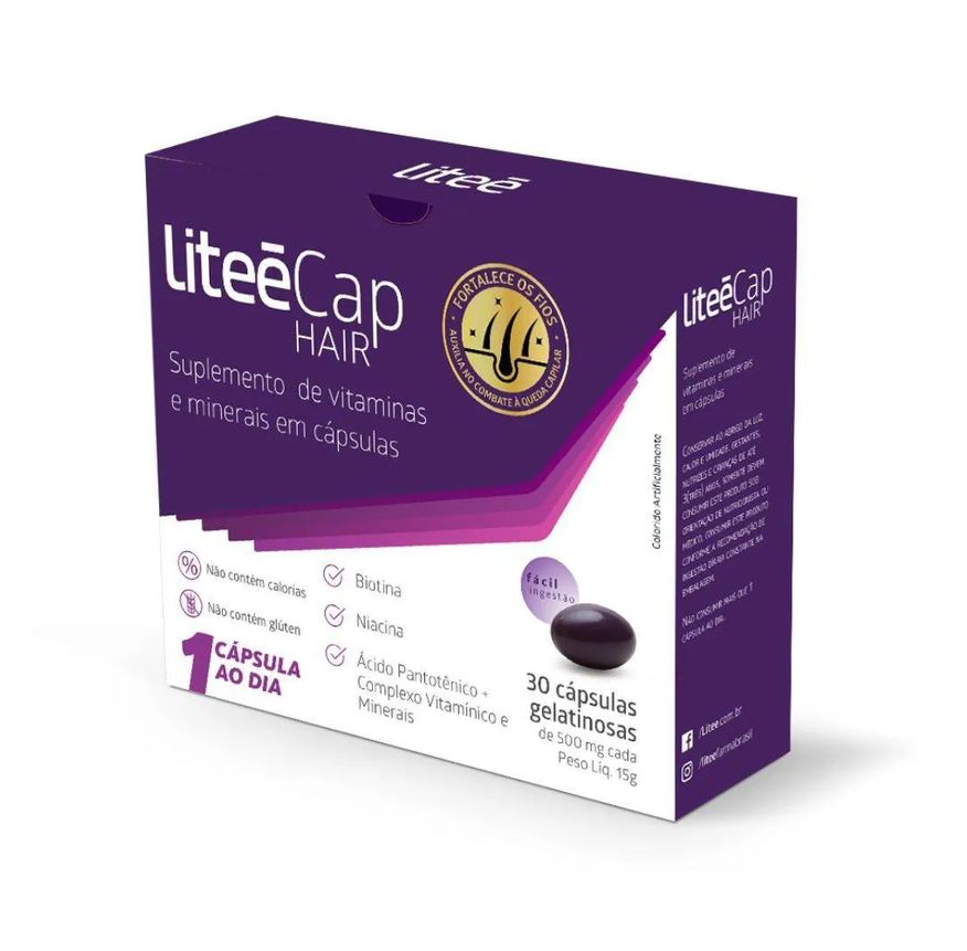 Litee Liteécap Hair | 30 cápsulas Gelatinosas