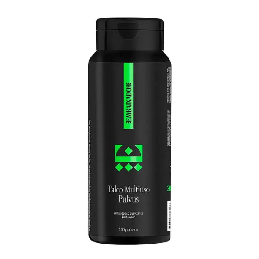 Embaixador Talco Multiuso Pulvus Menthol 100g