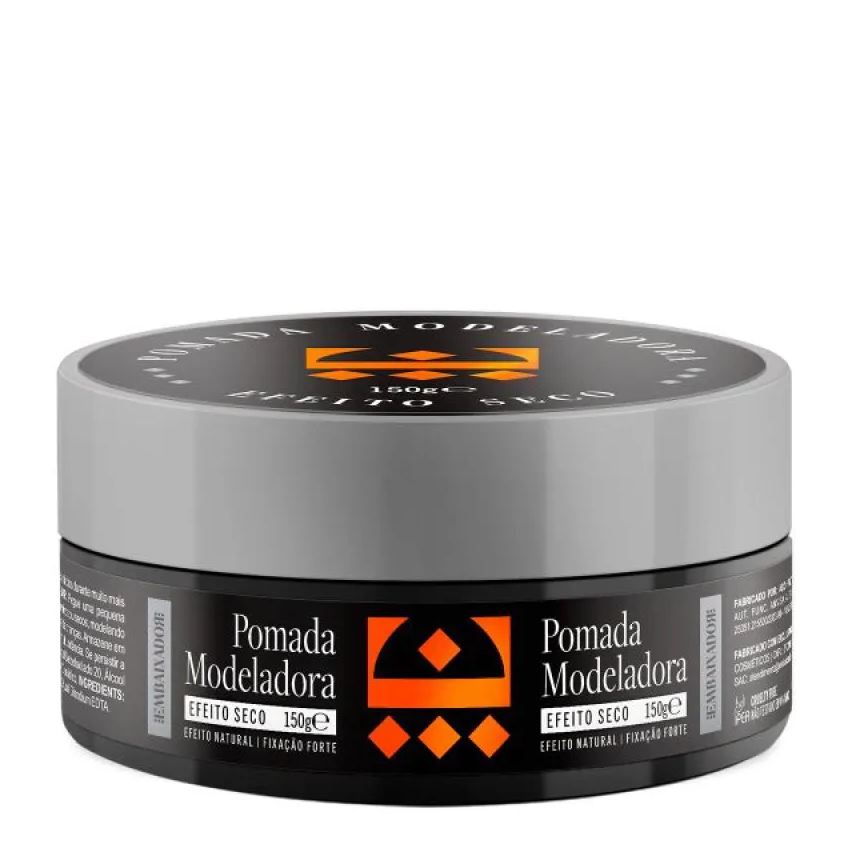 para Pomada Cabelo Efeito Seco Embaixador 150g