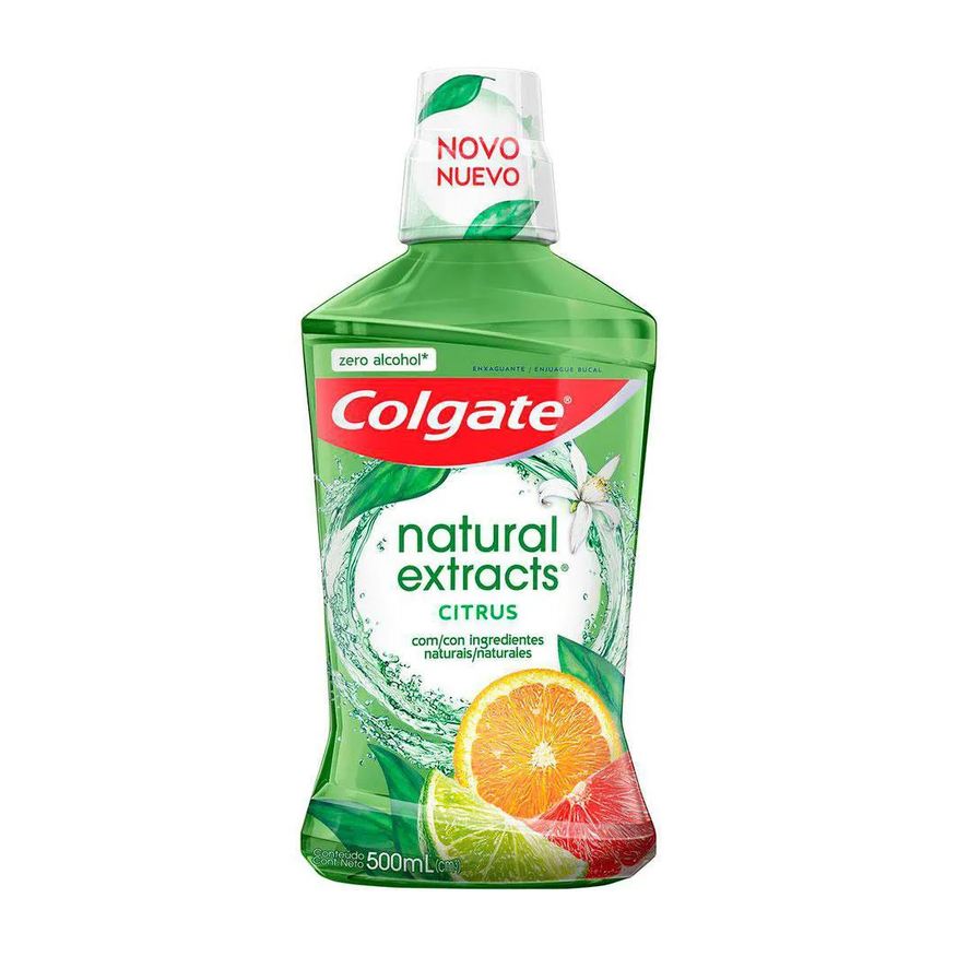 Colgate Enxaguante Bucal Natural Extracts Citrus 500ml